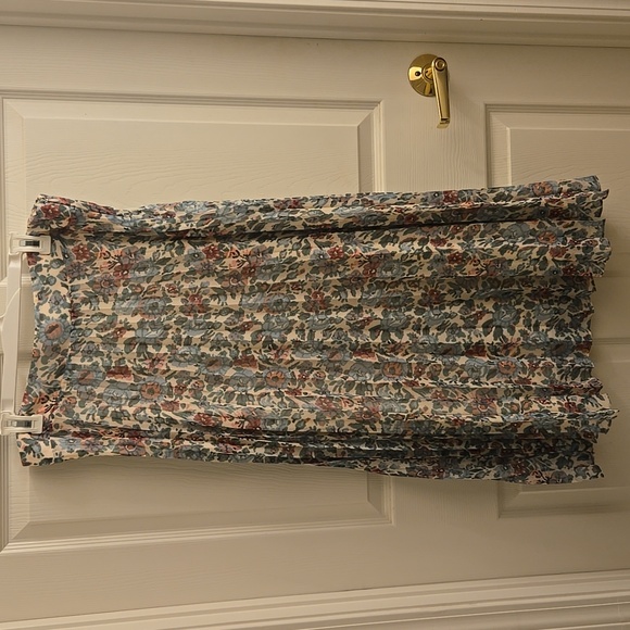 Sezane Dune Skirt - Blue and Pink Floral - Picture 4 of 8